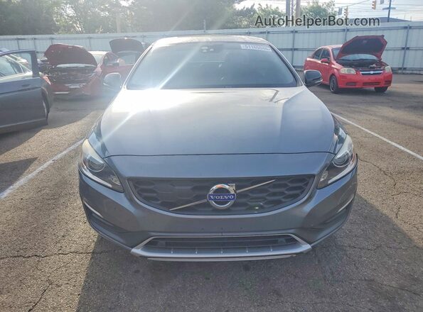 YV4612UM3G2000554 2016 VOLVO S60 Gray Вид спереду