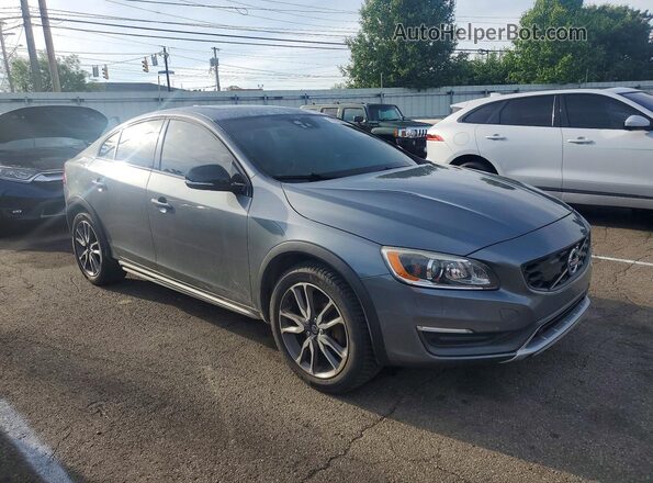 YV4612UM3G2000554 2016 VOLVO S60 Gray Передня права чверть