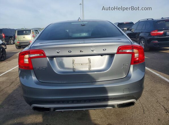 YV4612UM3G2000554 2016 VOLVO S60 Gray Вид ззаду