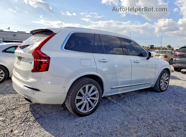 YV4A22PL2H1105782 2017 VOLVO XC90 White Tył prawy