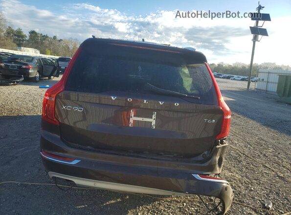 YV4A22PL2J1206178 2018 VOLVO XC90 Бордовый Вид сзади