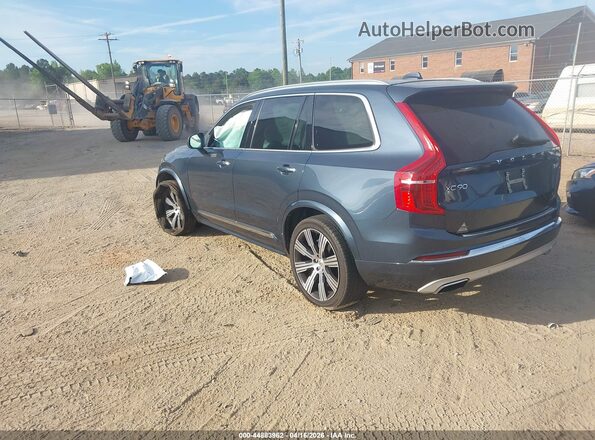 YV4A22PL4M1715340 2021 VOLVO XC90 Синий Задняя левая четверть