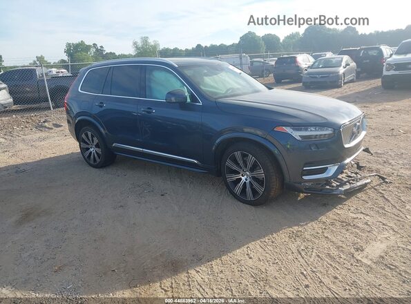 YV4A22PL4M1715340 2021 VOLVO XC90 Синий Передняя правая четверть
