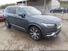 2021 Volvo Xc90 T6 Inscription 7 Passenger Blue vin: YV4A22PL6M1681708