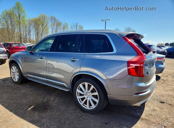 YV4A22PLXG1023295 2016 VOLVO XC90 Серебряный Задняя левая четверть