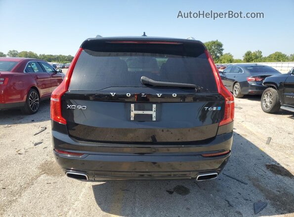 YV4A22PM3K1454062 2019 VOLVO XC90 Black Widok z tyłu