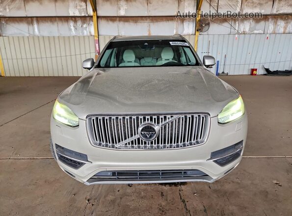 YV4BC0PLXG1048235 2016 VOLVO XC90 Tan Widok z przodu