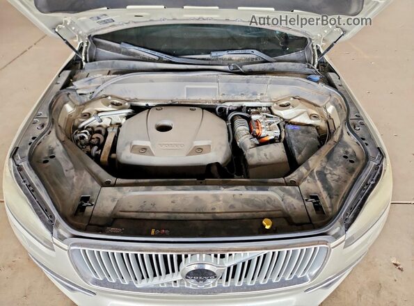 YV4BC0PLXG1048235 2016 VOLVO XC90 Tan Widok komory silnika