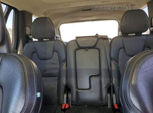 YV4BC0PLXH1120617 2017 VOLVO XC90 Gray Vista de los asientos traseros