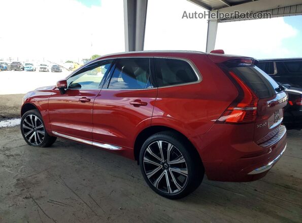 YV4L12RF1P1346072 2023 VOLVO XC60 Красный Задняя левая четверть