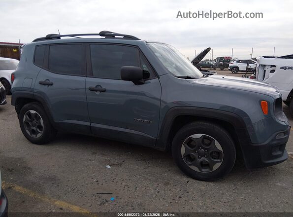 ZACCJAAB0HPF42768 2017 JEEP RENEGADE Dark Blue Панорамный вид салона 360°