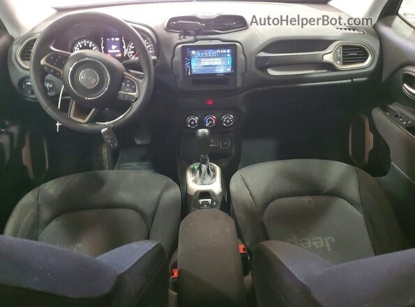 ZACCJAAT2GPD60688 2016 JEEP RENEGADE Blue Widok deski rozdzielczej