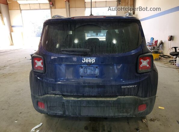 ZACCJAAT2GPD60688 2016 JEEP RENEGADE Blue Widok z tyłu