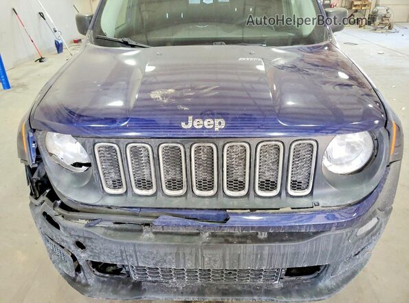ZACCJAAT2GPD60688 2016 JEEP RENEGADE Blue Widok komory silnika