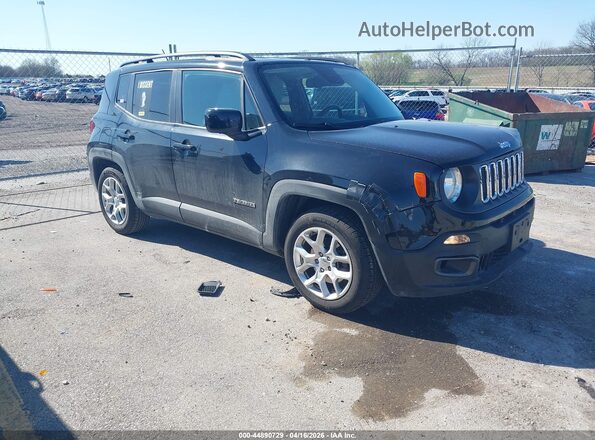 ZACCJABB2HPF16400 2017 JEEP RENEGADE Черный Передняя правая четверть