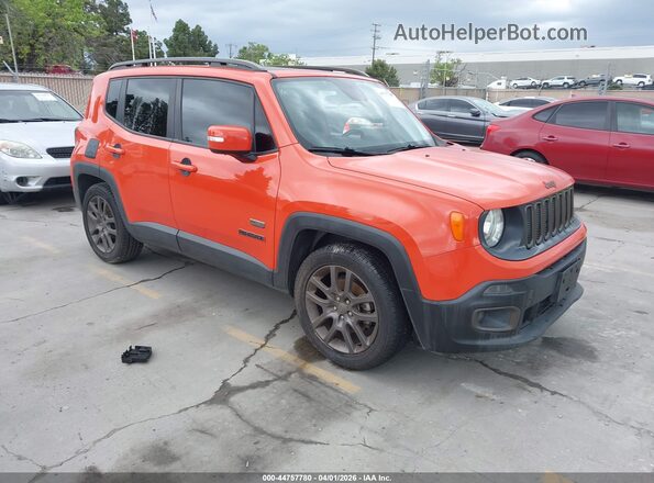 ZACCJABT0GPD91002 2016 JEEP RENEGADE Orange Առջևի աջ