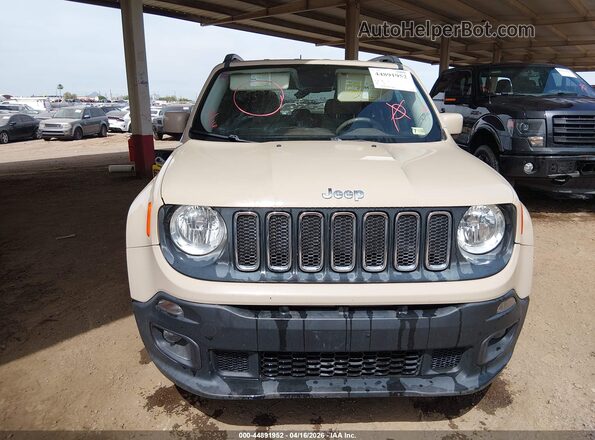 ZACCJABT1GPD83247 2016 JEEP RENEGADE Бежевый Вид спереди