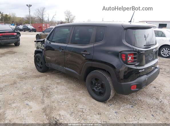ZACCJBAB2JPJ05895 2018 JEEP RENEGADE Черный Задняя левая четверть