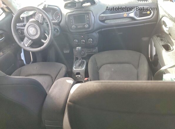 ZACCJBAB8JPH16355 2018 JEEP RENEGADE White Widok deski rozdzielczej