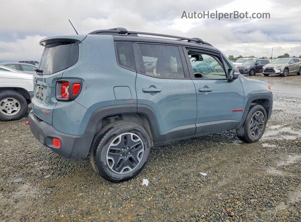 ZACCJBCT1GPC52789 2016 JEEP RENEGADE Серый Задняя правая четверть
