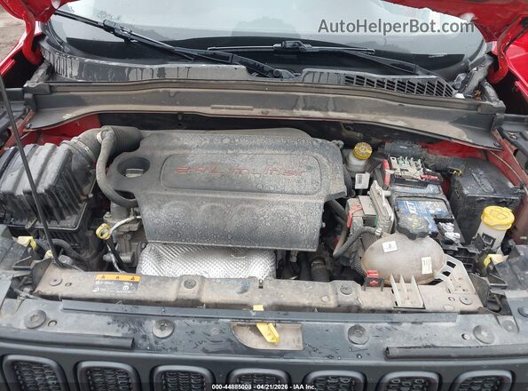 ZACCJBCT2GPD50536 2016 JEEP RENEGADE Красный Вид сзади