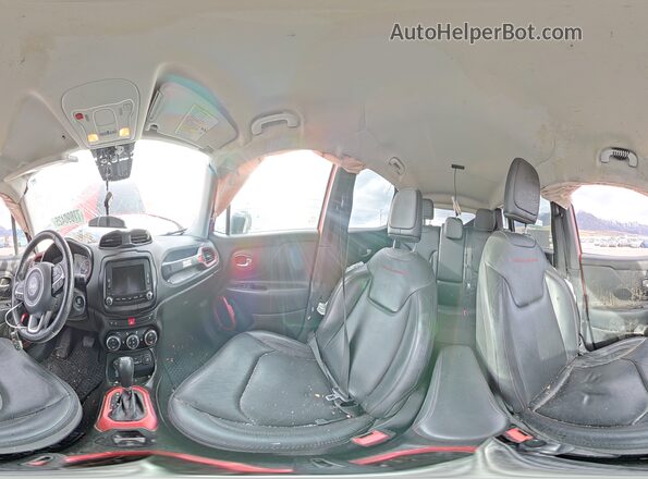 ZACCJBCT7GPD50256 2016 JEEP RENEGADE Оранжевый Панорамный вид салона 360°