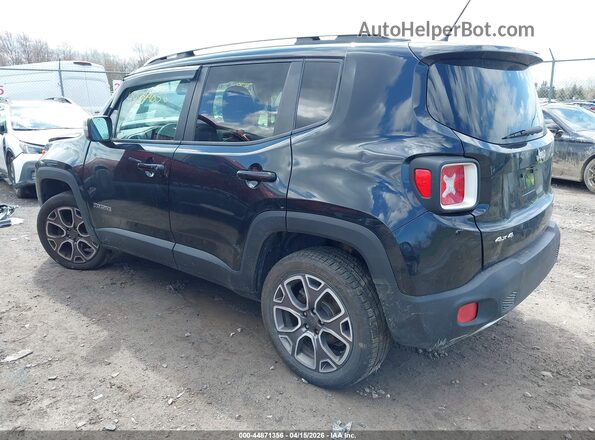 ZACCJBDB5HPE54946 2017 JEEP RENEGADE Черный Задняя левая четверть