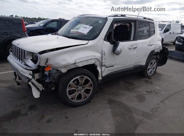 ZACCJBDB6JPH85587 2018 JEEP RENEGADE Белый Передняя левая четверть