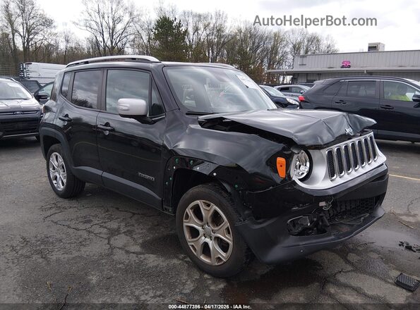 ZACCJBDB8JPH42563 2018 JEEP RENEGADE Черный Передняя правая четверть