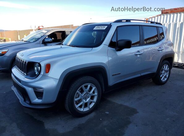 ZACNJAA14LPL22782 2020 JEEP RENEGADE Silver Front left