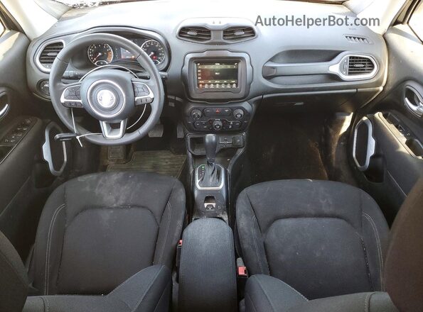 ZACNJAAB7LPL77414 2020 JEEP RENEGADE Черный Вид панели приборов
