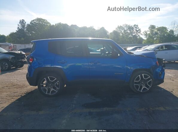 ZACNJAABXLPL94353 2020 JEEP RENEGADE Blue Սալոնի հետևի տեսք
