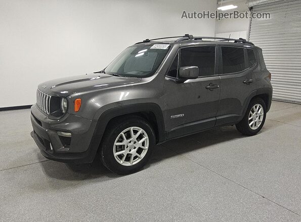 ZACNJAB13KPK04302 2019 JEEP RENEGADE Gray წინა მარცხენა ხედი სამი მეოთხედიდან