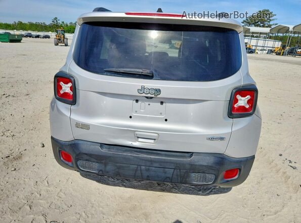 ZACNJABB1LPL20947 2020 JEEP RENEGADE Silver Հետևի տեսք