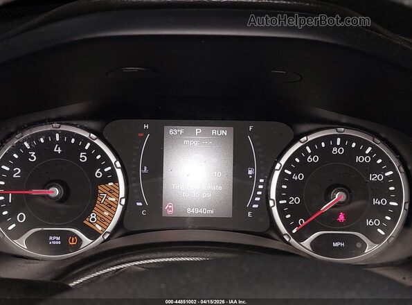 ZACNJABB1LPL62664 2020 JEEP RENEGADE Black Vista de los asientos traseros