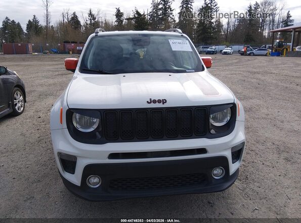 ZACNJABB5LPL19381 2020 JEEP RENEGADE White Սալոնի հետևի տեսք