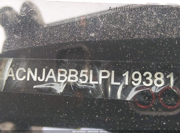 ZACNJABB5LPL19381 2020 JEEP RENEGADE White 