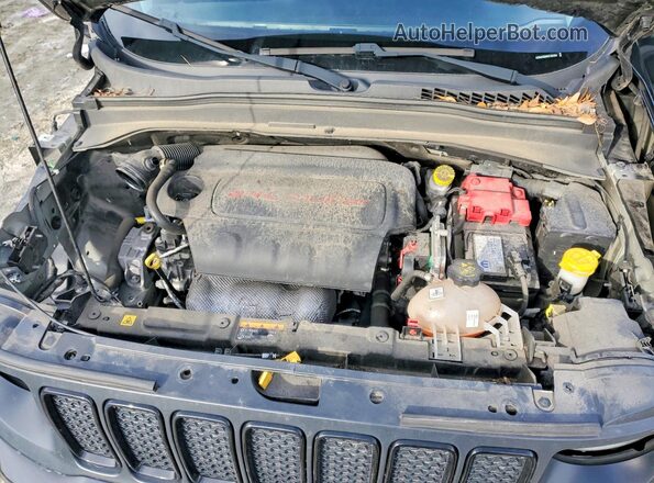 ZACNJABB6KPJ86368 2019 JEEP RENEGADE Black Vista del compartimento del motor