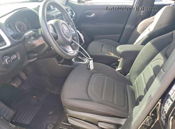 ZACNJABB6LPL69528 2020 JEEP RENEGADE Black Սալոնի դիմացի տեսք