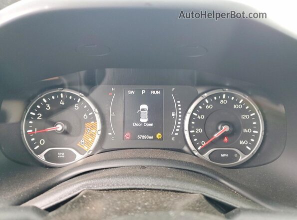 ZACNJABB6LPL87754 2020 JEEP RENEGADE Gray Вид щитка приладів