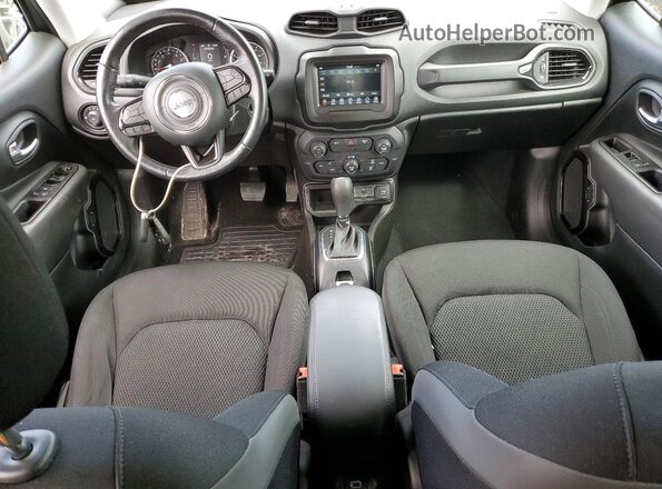 ZACNJABB6LPL87754 2020 JEEP RENEGADE Gray Вид панелі приладів