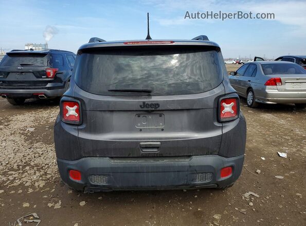 ZACNJABB6LPL87754 2020 JEEP RENEGADE Gray Вид ззаду