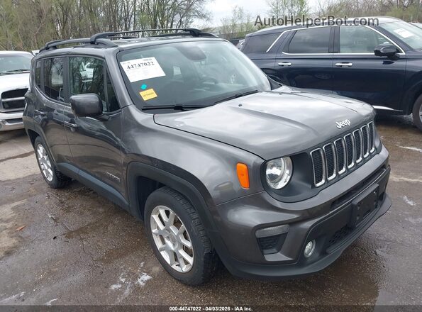 ZACNJABB7KPK08569 2019 JEEP RENEGADE Gray Przód prawy