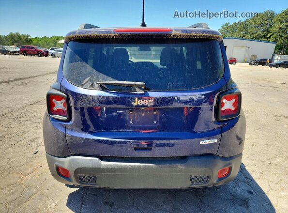 ZACNJABB8LPL51239 2020 JEEP RENEGADE Blue Вид ззаду