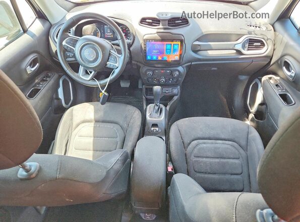 ZACNJABB8LPL51239 2020 JEEP RENEGADE Blue Вид панелі приладів