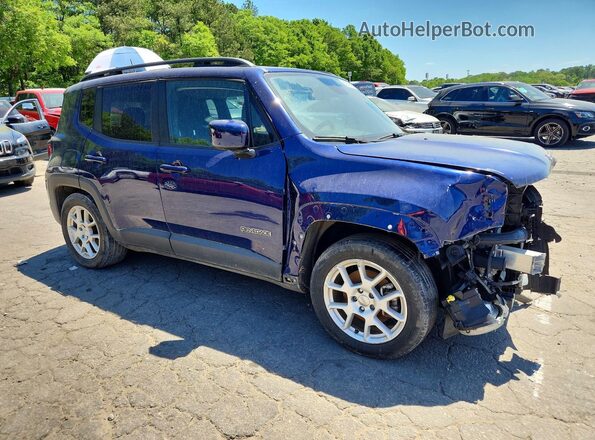 ZACNJABB8LPL51239 2020 JEEP RENEGADE Blue Передня права чверть