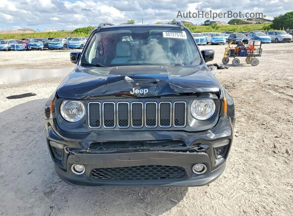 ZACNJABB9KPJ77440 2019 JEEP RENEGADE Черный Вид спереди