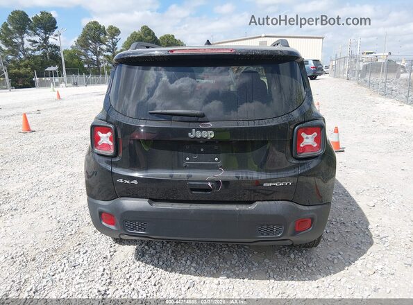 ZACNJBAB1KPJ75687 2019 JEEP RENEGADE Black 