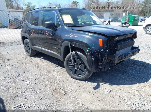 ZACNJBAB1LPL14301 2020 JEEP RENEGADE Black Przód prawy