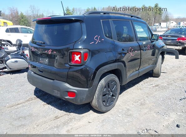 ZACNJBAB1LPL14301 2020 JEEP RENEGADE Black Tył prawy